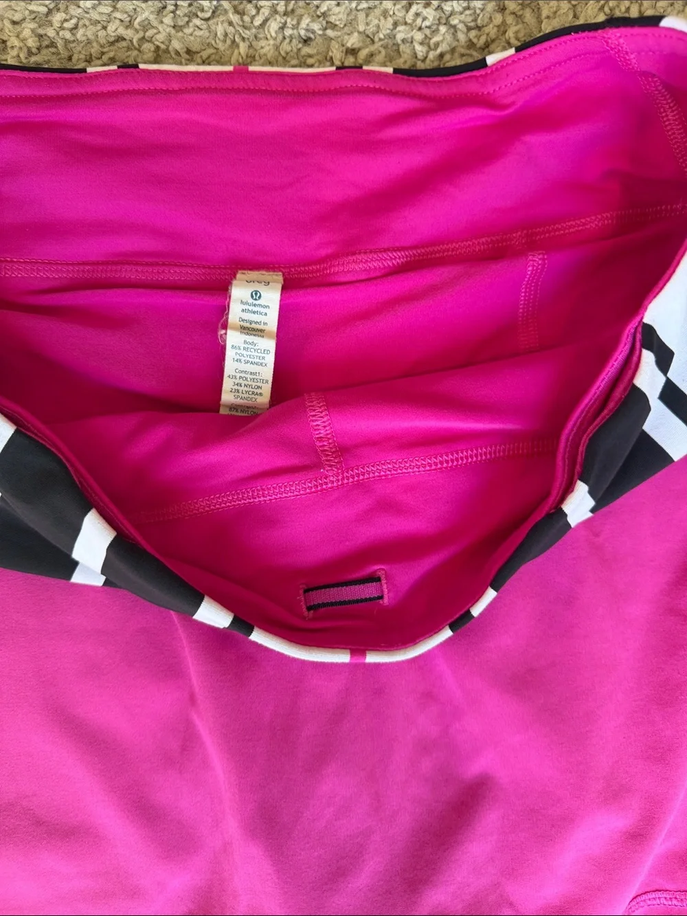 lululemon athletica bright hot